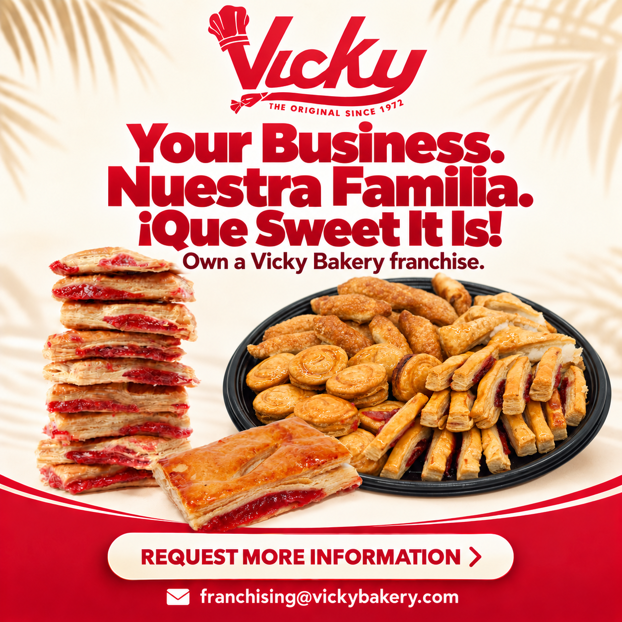 Vicky Bakery Franchise Opportunities in Florida